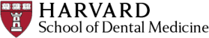 Logo for Harvard School of Dental Medicine with Red Crest