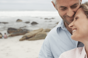 couple at a beach